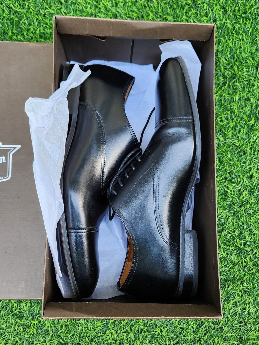 Florsheim Men's Corbetta Cap Toe Oxford Dress Shoes 14180 Black US Size 11 D